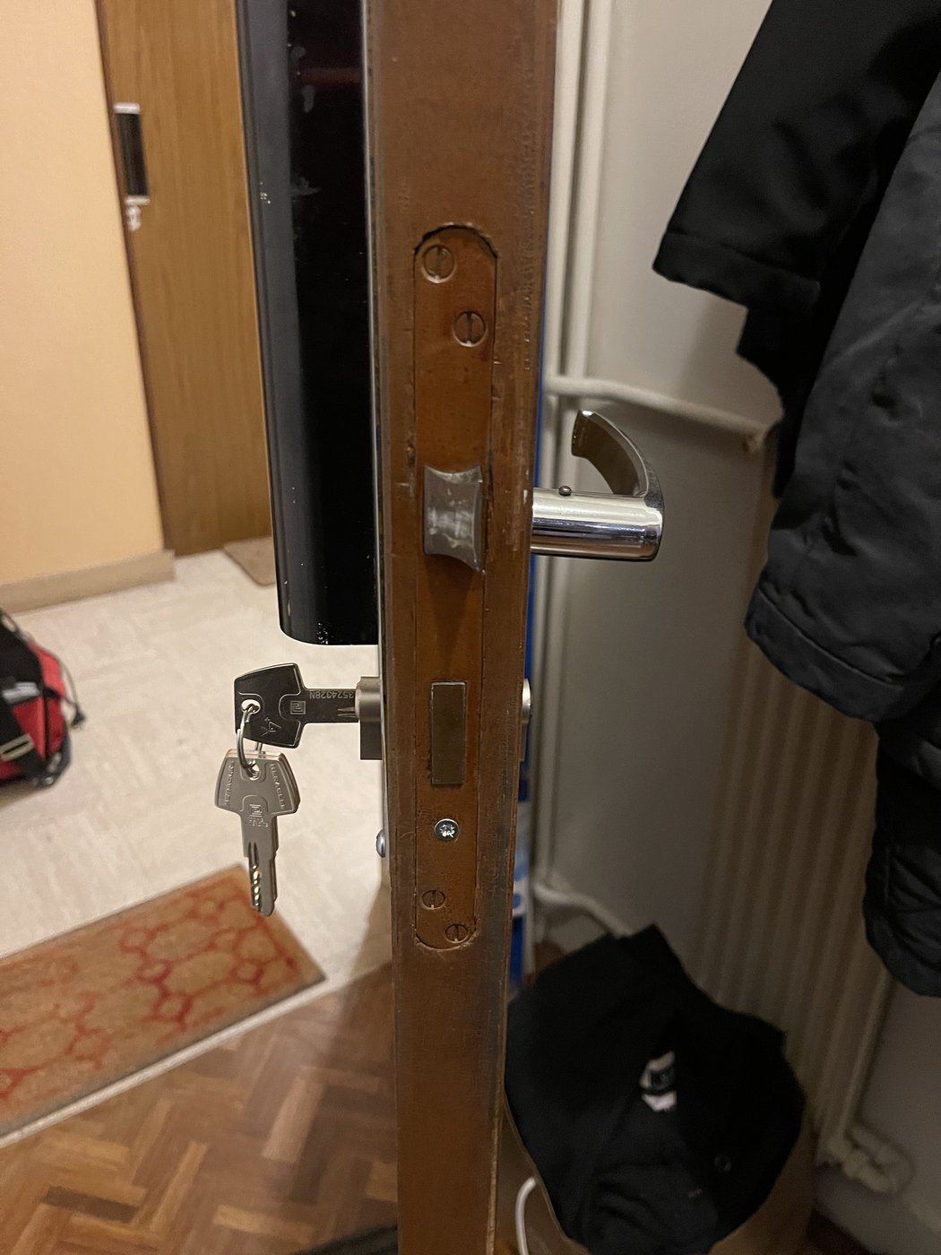 Ouverture de porte standard verrouillée par ISA Protect Home